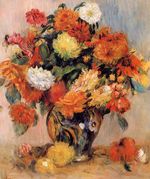 Ренуар Ваза с цветами 1884г
